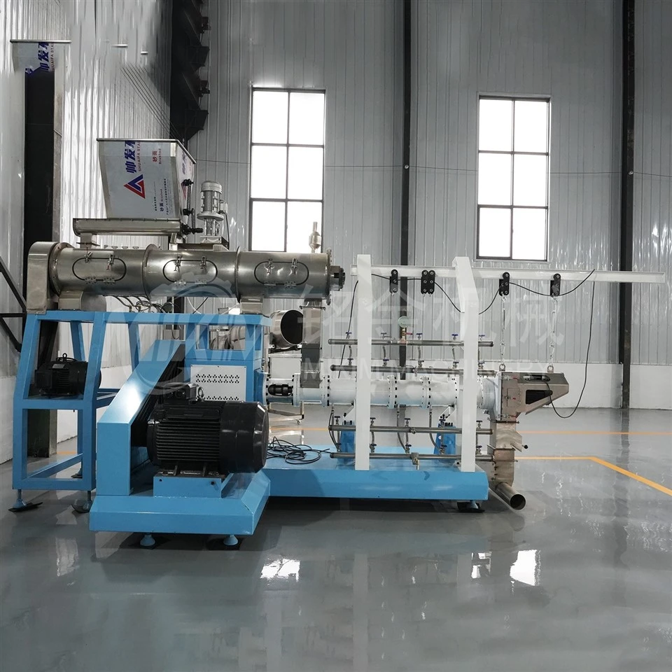Electric Fish Feed Extruder Machine factory