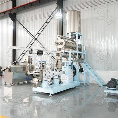 Large-Capacity Floating Material Equipment for Aquatic Feed Production Line Intelligent Small-Scale Fish Feed Extrusion Extruder
